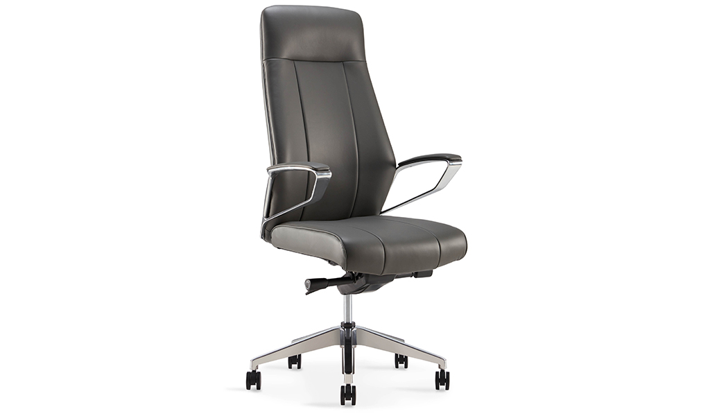 ‘Calm’ Office Chair In Premium Nappa Leather