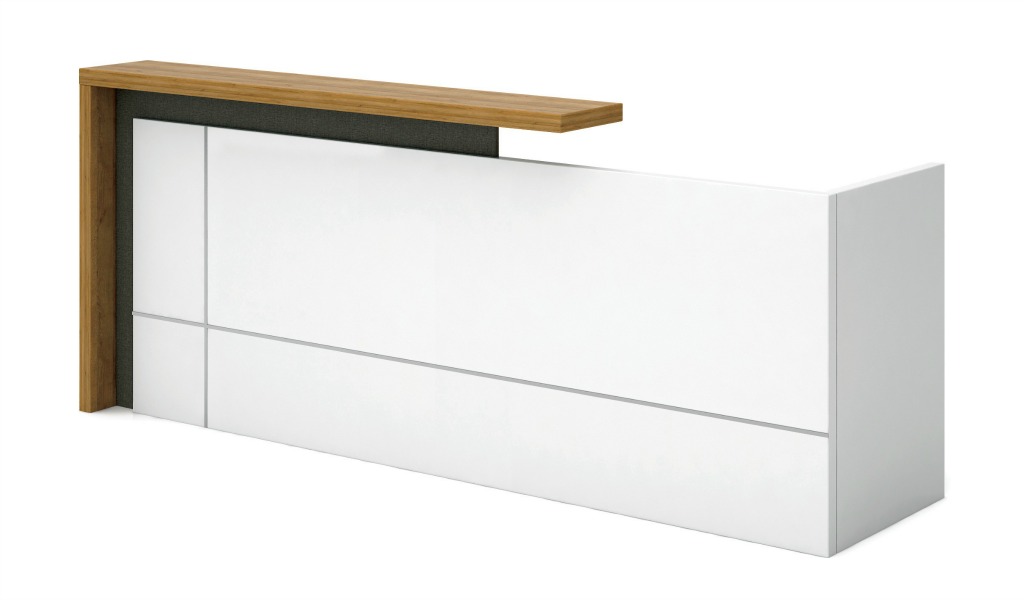 ‘Recta’ 8 Feet Reception Table In White