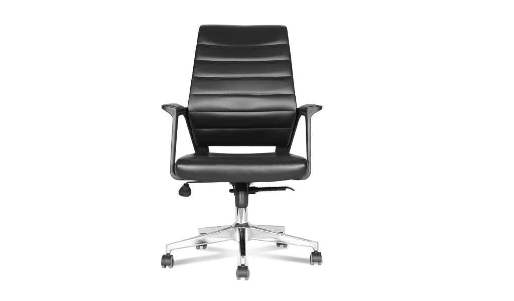 ‘Astra’ Medium Back Chair In Artificial Leather