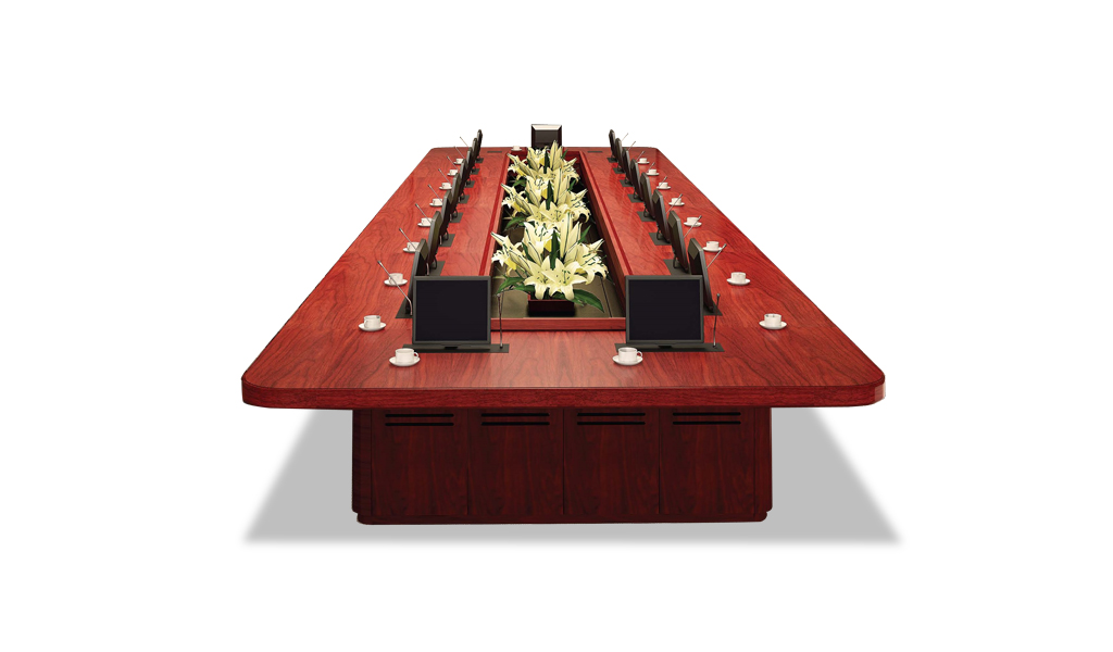 ‘Metro’ 33 Feet Conference Table In Sapele Veneer