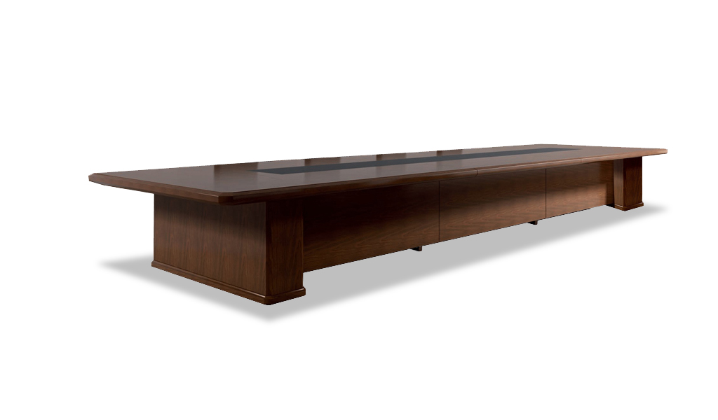 ‘Royale’ 13 Feet Boardroom Table In Rich Walnut