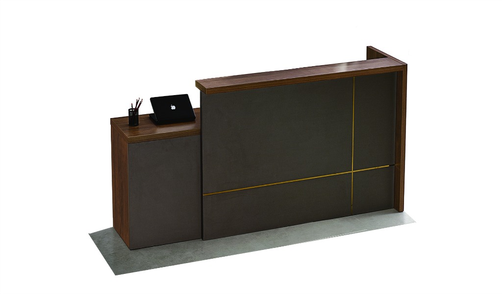 ‘Miro’ 6 Feet Reception Table With Storage