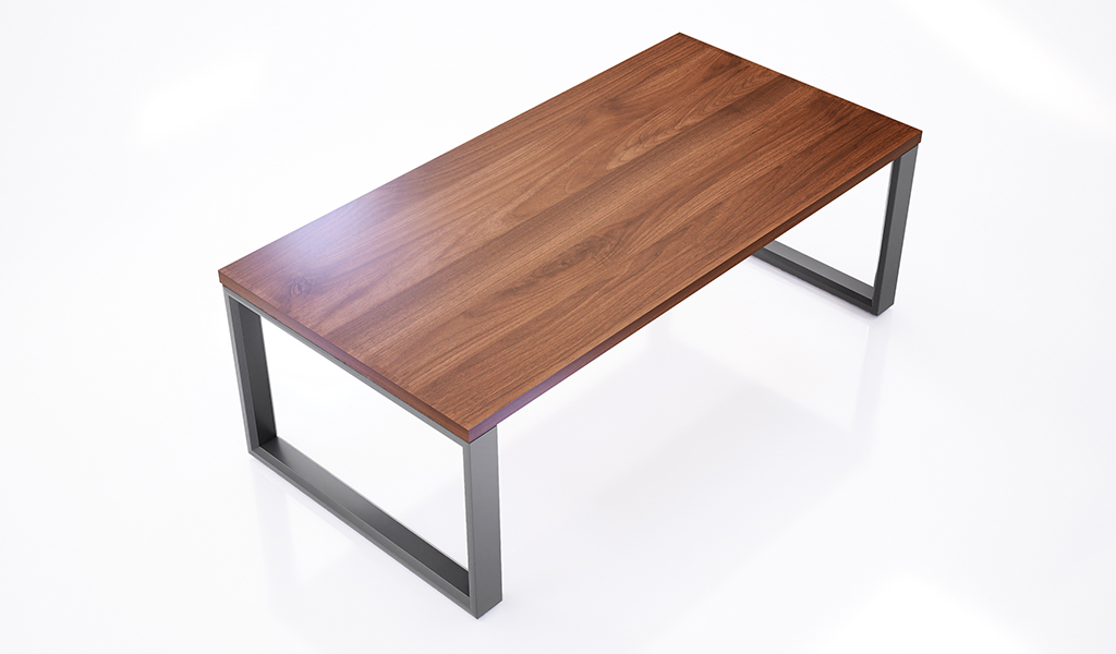 ‘Maxima’ Coffee Table In Walnut Laminate