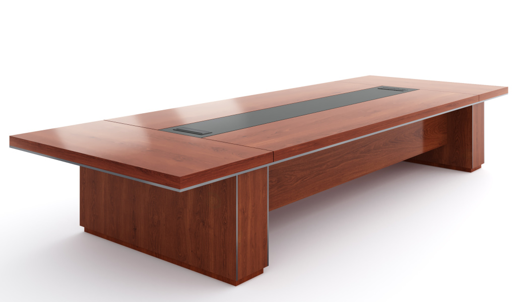‘DX’ 15 Feet Conference Table With Two Wireboxes