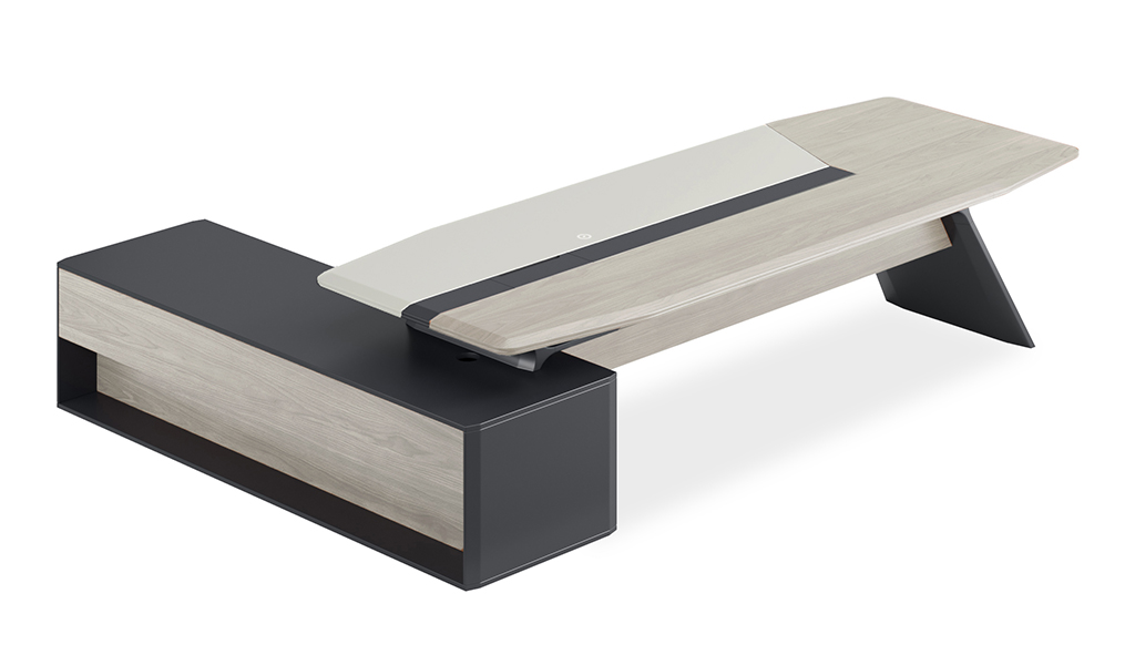‘Aulenti Neo’ 9 Ft Director’s Table In Open Pore White Oak