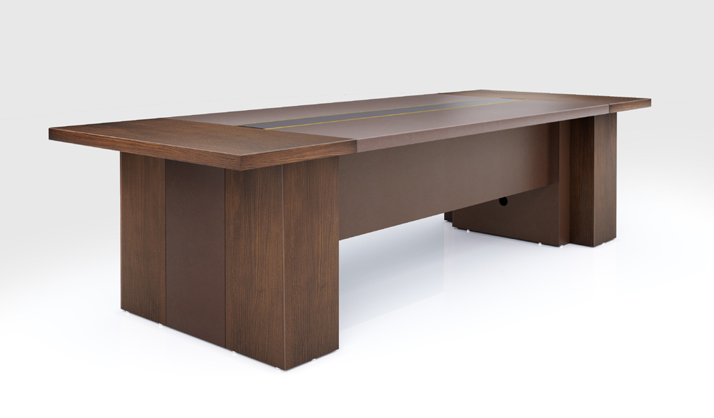 ‘Miro’ 10 Feet Conference Table In Walnut