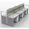 Linear With Glass Partition