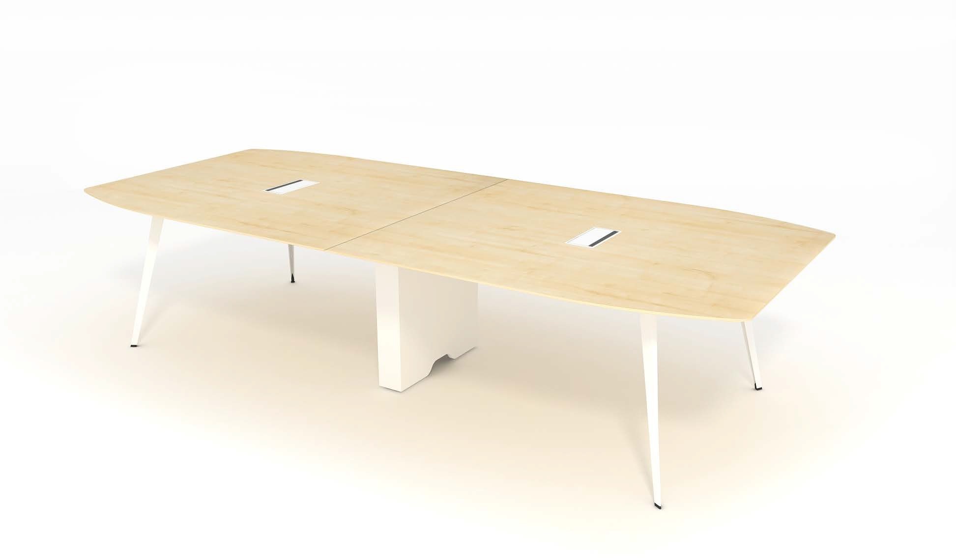 ‘Spark’ 10 Feet Conference Table With Wire Box